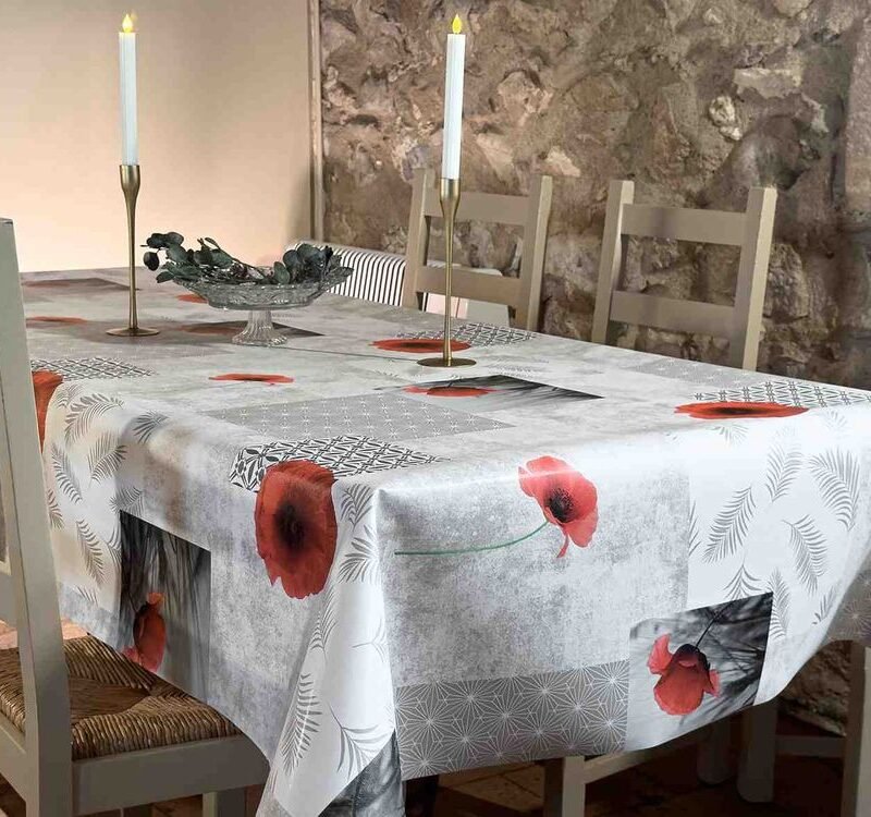 protège table Gomtex Pavots
