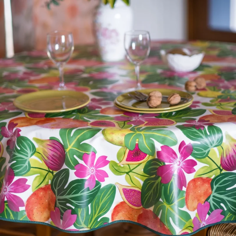 Toile cirée modèle Figues