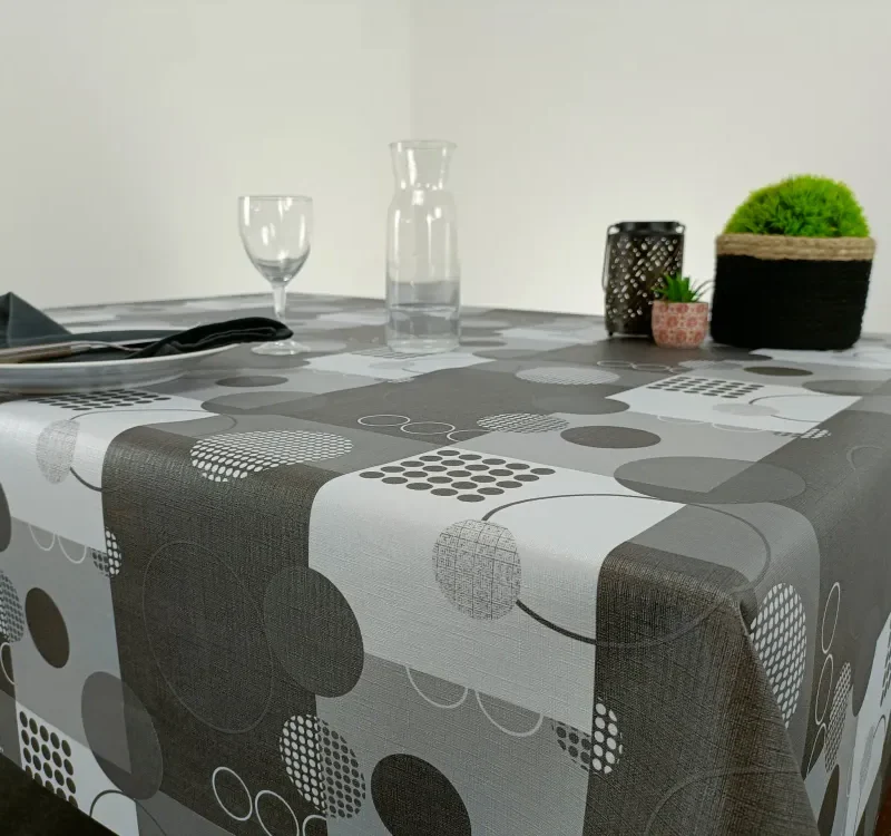 Coton molletonné Zoe gris