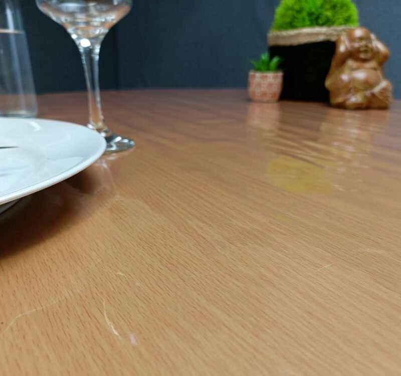 toile cirée transparente souple 20/100eme